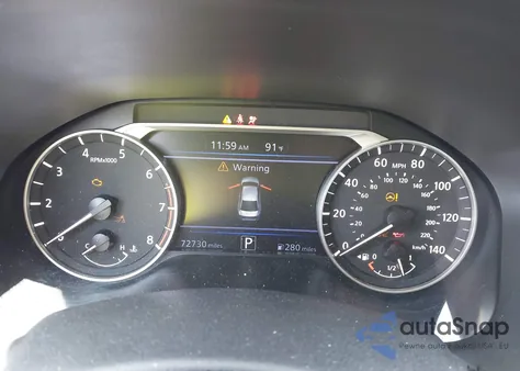 2020 Nissan Altima Sr Fwd из США, поврежденный, VIN 1N4BL4CV1LC179771